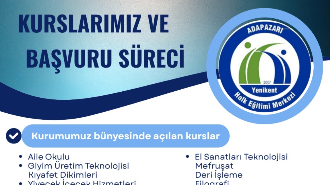 KURSLARIMIZ VE BAŞVURU SÜRECİ